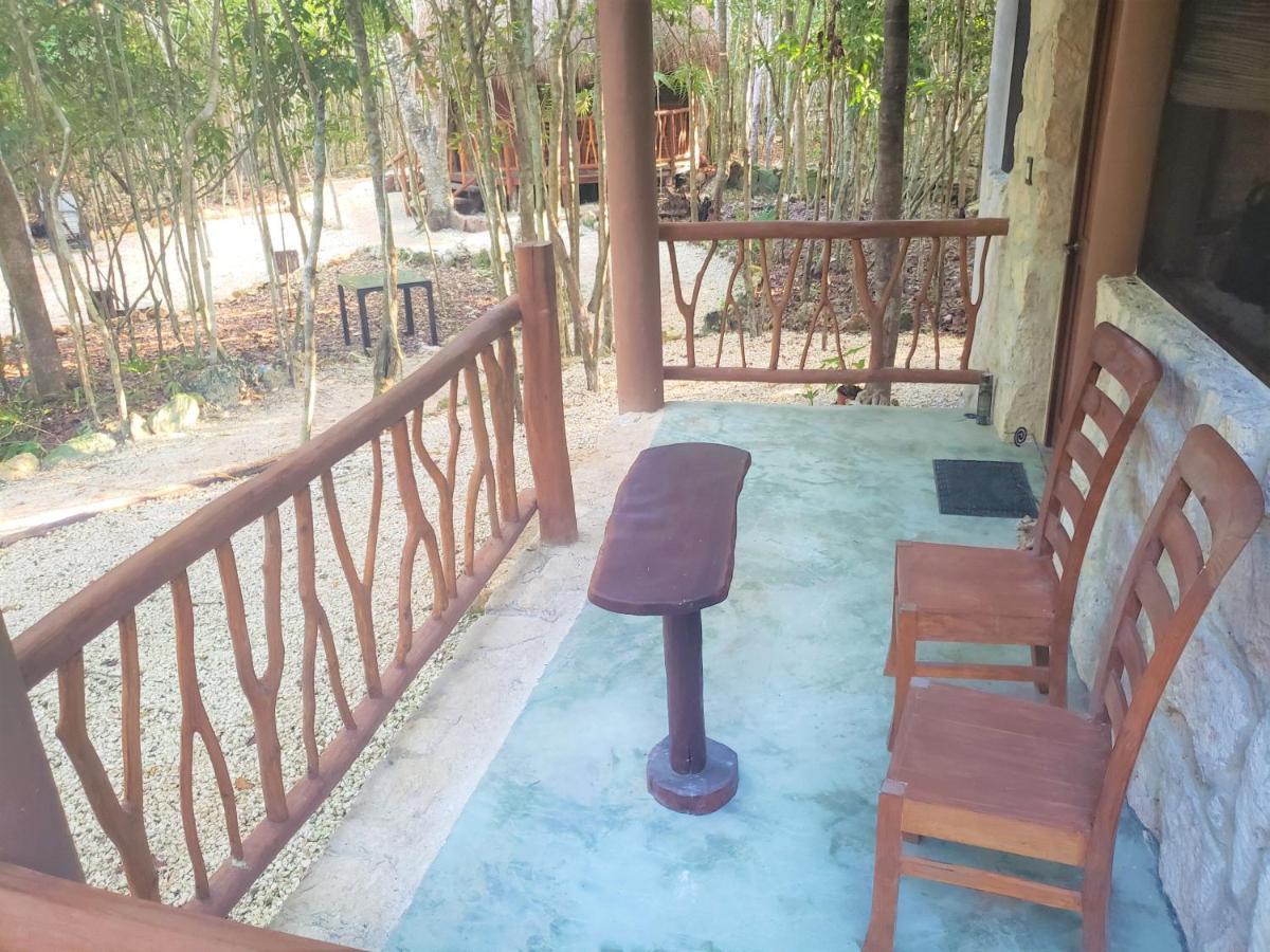 Aldea Maya-Ha Cabanas Con Cenotes Puerto Morelos Exterior foto