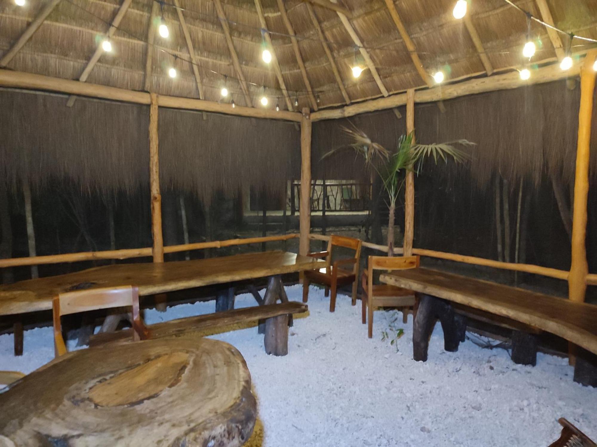 Aldea Maya-Ha Cabanas Con Cenotes Puerto Morelos Exterior foto