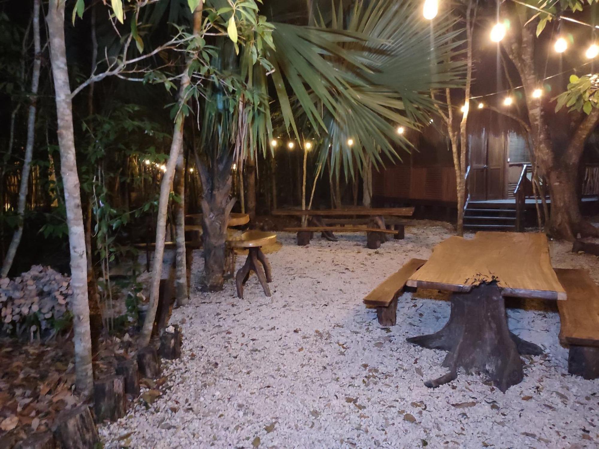 Aldea Maya-Ha Cabanas Con Cenotes Puerto Morelos Exterior foto